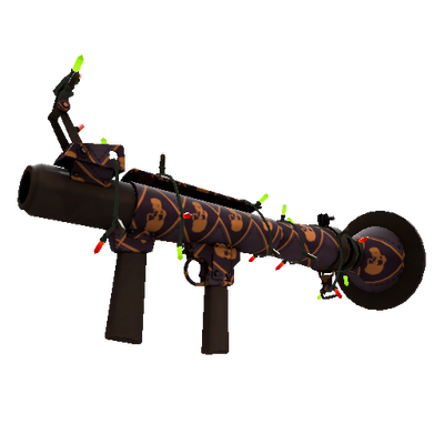 Strange Festivized Specialized Killstreak Skull Study Rocket Launcher (Factory New)