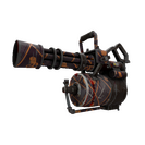 Unusual Skull Study Minigun (Battle Scarred)