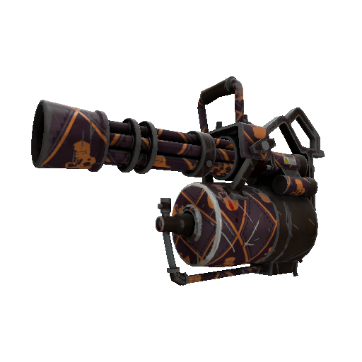 Skull Study Minigun (Well-Worn)