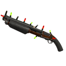 Festivized Damascus and Mahogany Shotgun (Minimal Wear)
