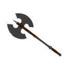 Strange Damascus and Mahogany Scotsman's Skullcutter (Minimal Wear)