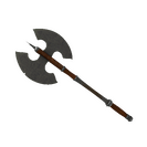 Strange Professional Killstreak Damascus and Mahogany Scotsman's Skullcutter (Field-Tested)