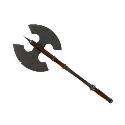 Strange Professional Killstreak Damascus and Mahogany Scotsman's Skullcutter (Field-Tested)