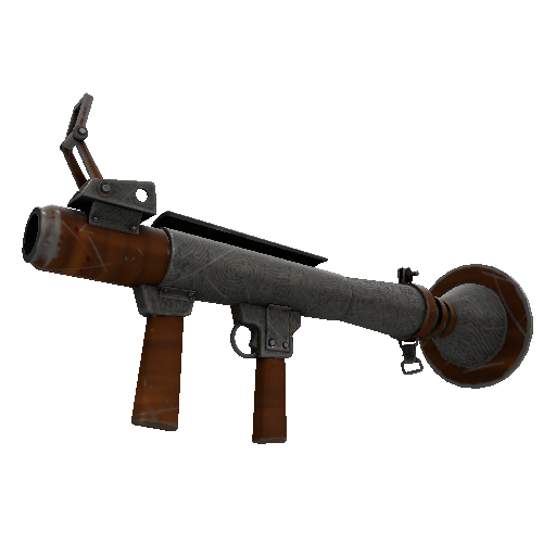 Strange Specialized Killstreak Damascus and Mahogany Rocket Launcher (Field-Tested)