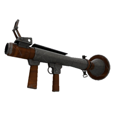Unusual Specialized Killstreak Damascus and Mahogany Rocket Launcher (Field-Tested)
