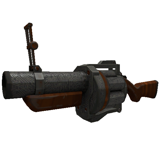 Specialized Killstreak Damascus and Mahogany Grenade Launcher (Field-Tested)