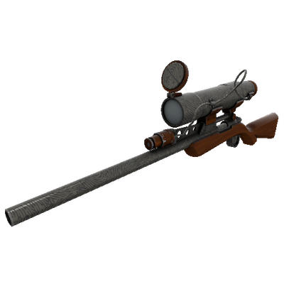Strange Killstreak Damascus and Mahogany Sniper Rifle (Minimal Wear)