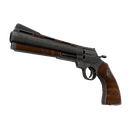 Strange Professional Killstreak Damascus and Mahogany Revolver (Field-Tested)