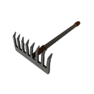 Damascus and Mahogany Back Scratcher (Field-Tested)