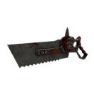 Damascus and Mahogany Amputator (Battle Scarred)