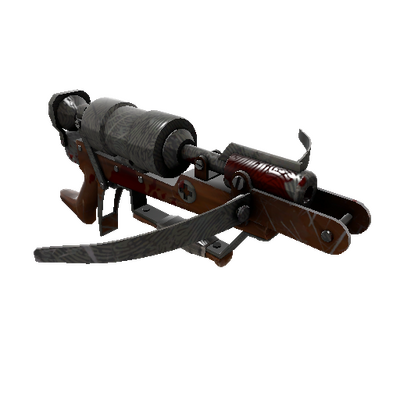 Strange Damascus and Mahogany Crusader's Crossbow (Battle Scarred)