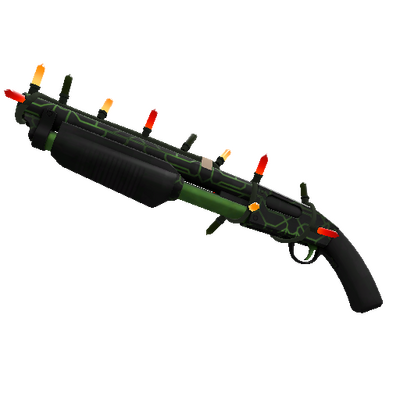 Strange Festivized Professional Killstreak Alien Tech Shotgun (Factory New)