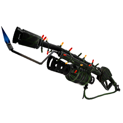Strange Festivized Professional Killstreak Alien Tech Flame Thrower (Field-Tested)