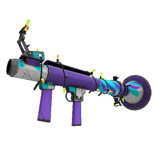 Festivized Killstreak Jazzy Rocket Launcher (Field-Tested)