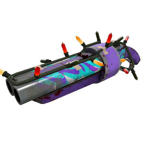 Festivized Killstreak Jazzy Scattergun (Battle Scarred)