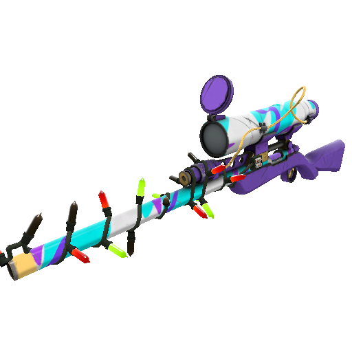 Festivized Specialized Killstreak Jazzy Sniper Rifle (Minimal Wear)