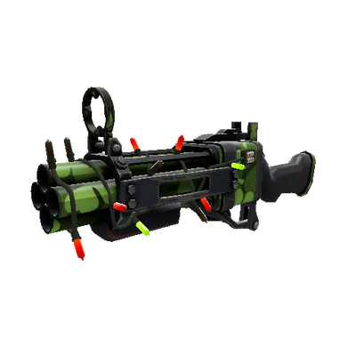 Strange Festivized Professional Killstreak Clover Camo'd Iron Bomber (Minimal Wear)