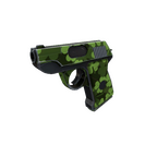 Strange Clover Camo'd Pistol (Minimal Wear)