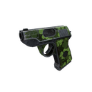 Clover Camo'd Pistol (Well-Worn)