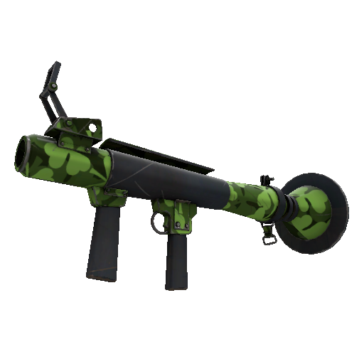 Clover Camo'd Rocket Launcher (Minimal Wear)