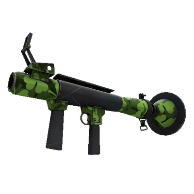 Strange Specialized Killstreak Clover Camo'd Rocket Launcher (Minimal Wear)