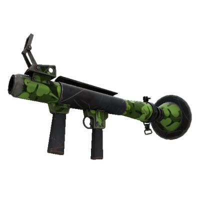 Specialized Killstreak Clover Camo'd Rocket Launcher (Well-Worn)