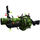 Strange Festivized Specialized Killstreak Clover Camo'd Grenade Launcher (Minimal Wear)