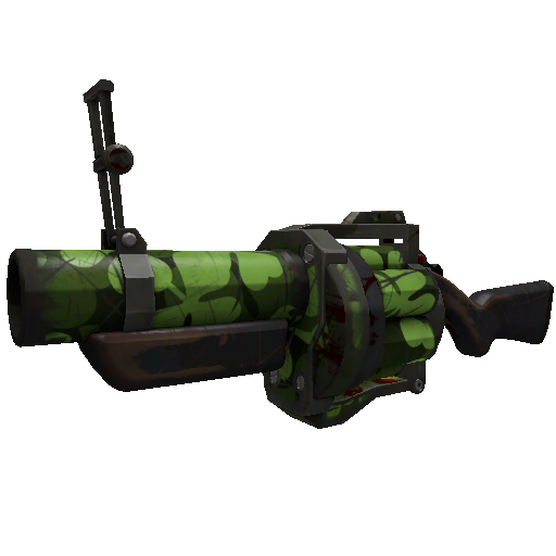 Strange Clover Camo'd Grenade Launcher (Battle Scarred)