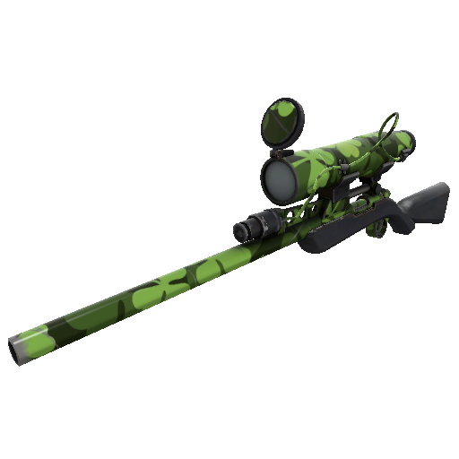 Clover Camo'd Sniper Rifle (Field-Tested)
