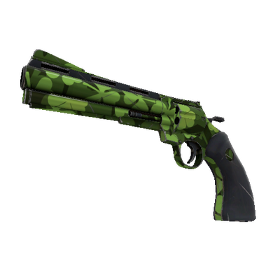 Strange Specialized Killstreak Clover Camo'd Revolver (Minimal Wear)