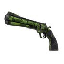 Strange Clover Camo'd Revolver (Well-Worn)