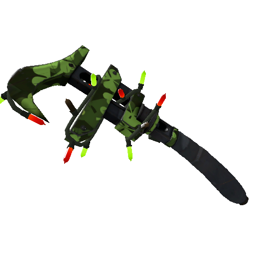 Strange Festivized Killstreak Clover Camo'd Jag (Field-Tested)
