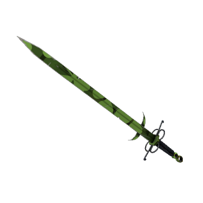 Strange Specialized Killstreak Clover Camo'd Claidheamh Mòr (Minimal Wear)