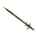 Strange Professional Killstreak Clover Camo'd Claidheamh Mòr (Field-Tested)