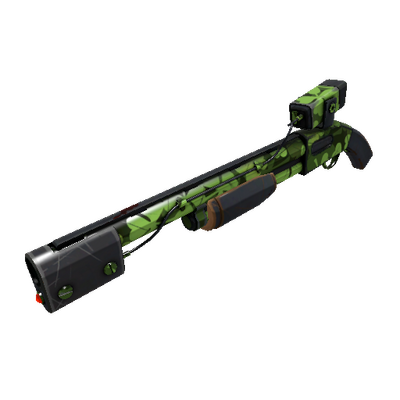 Strange Professional Killstreak Clover Camo'd Rescue Ranger (Field-Tested)