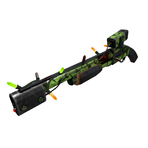 Festivized Professional Killstreak Clover Camo'd Rescue Ranger (Well-Worn)
