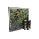 Unusual Clover Camo'd War Paint (Battle Scarred)