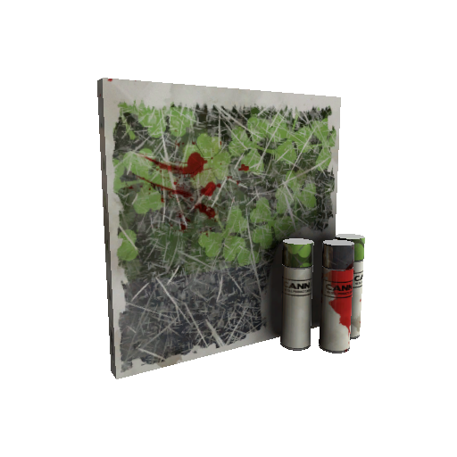 Clover Camo'd War Paint (Battle Scarred)