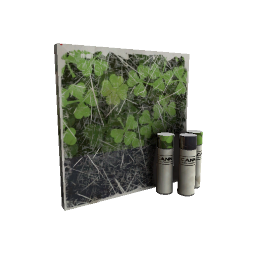 Clover Camo'd War Paint (Well-Worn)