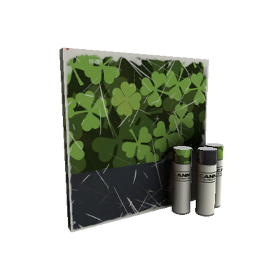 Strange Clover Camo'd War Paint (Field-Tested)