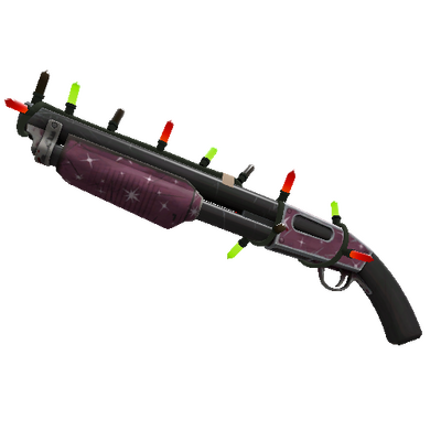 Strange Festivized Professional Killstreak Star Crossed Shotgun (Field-Tested)
