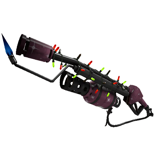 Unusual Festivized Professional Killstreak Star Crossed Flame Thrower (Factory New)