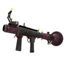 Strange Festivized Star Crossed Rocket Launcher (Battle Scarred)