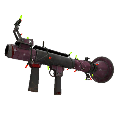 Strange Festivized Star Crossed Rocket Launcher (Battle Scarred)