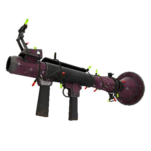 Festivized Star Crossed Rocket Launcher (Well-Worn)