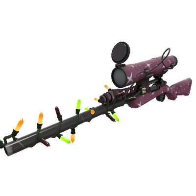 Strange Festivized Specialized Killstreak Star Crossed Sniper Rifle (Field-Tested)
