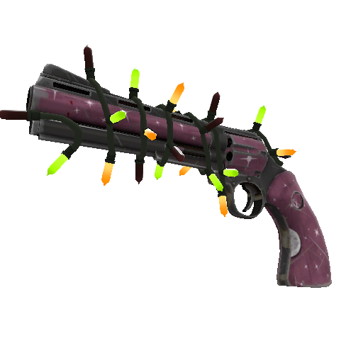 Strange Festivized Specialized Killstreak Star Crossed Revolver (Field-Tested)