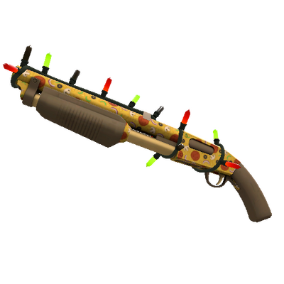 Strange Festivized Professional Killstreak Pizza Polished Shotgun (Factory New)
