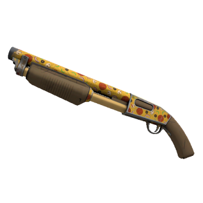 Strange Pizza Polished Shotgun (Field-Tested)