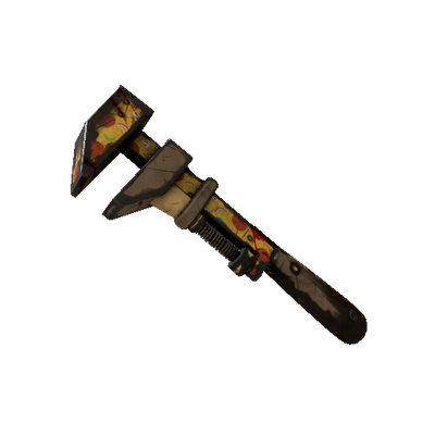 Pizza Polished Wrench (Battle Scarred)